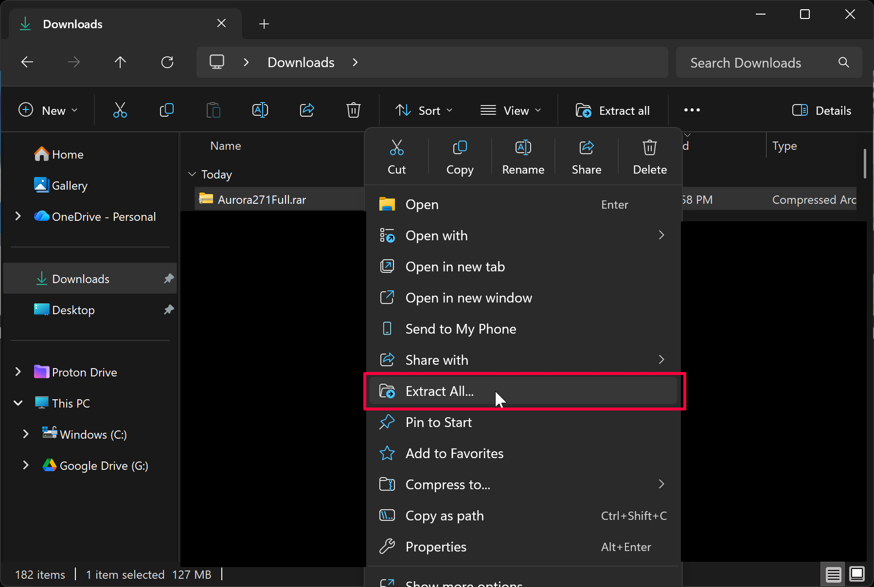 Section illustration